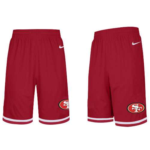 Men's San Francisco 49ers Red NFL Shorts,We sell and wholesale Men's San Francisco 49ers Red NFL Shorts on line form chian!
